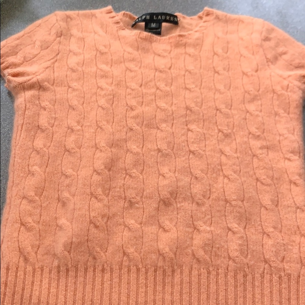 Girls med cashmere sweater Ralph Lauren